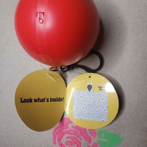 NEW M&M's Red Rain Poncho Ball One Size - Picture 8 of 11